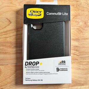 OtterBox Commuter Lite Case for Samsung Galaxy A14 5G - Black